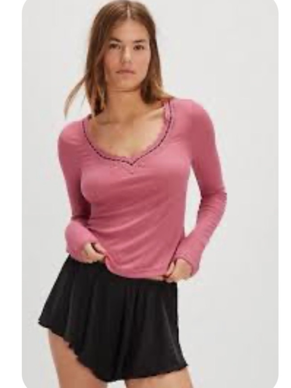 Intimately By Free People Only You Long Sleeve